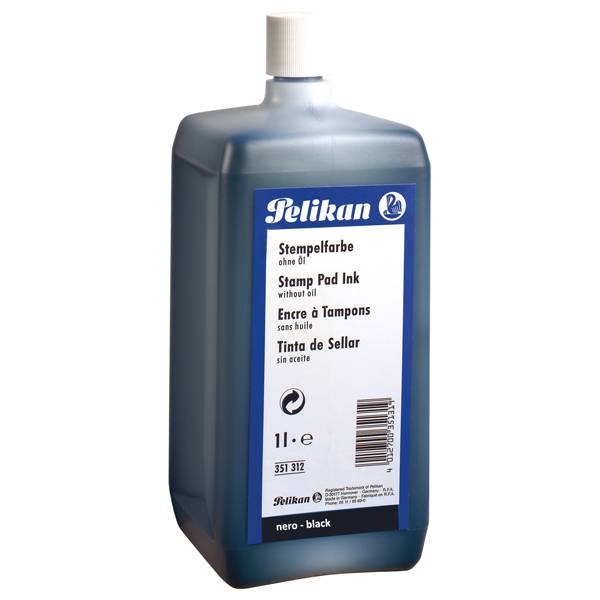 FLACONE INCHIOSTRO NERO S/OLIO 1LT