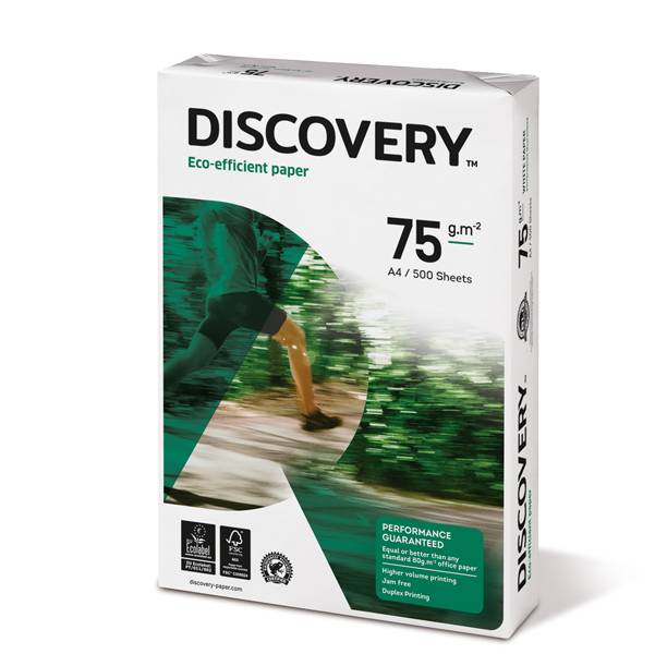 CARTA BIANCA DISCOVERY 75 A4 75GR 500FG (Conf.5)-0