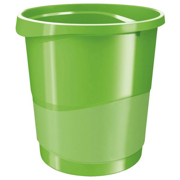 Cestino Gettacarte Europost Esselte - 14 Litri - 28,5x32,2 cm - 623950 (Verde)-0