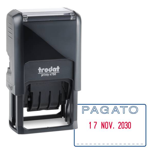 Trodat 141062 timbro aziendale Autoinchiostrante Timbro testo/data-0