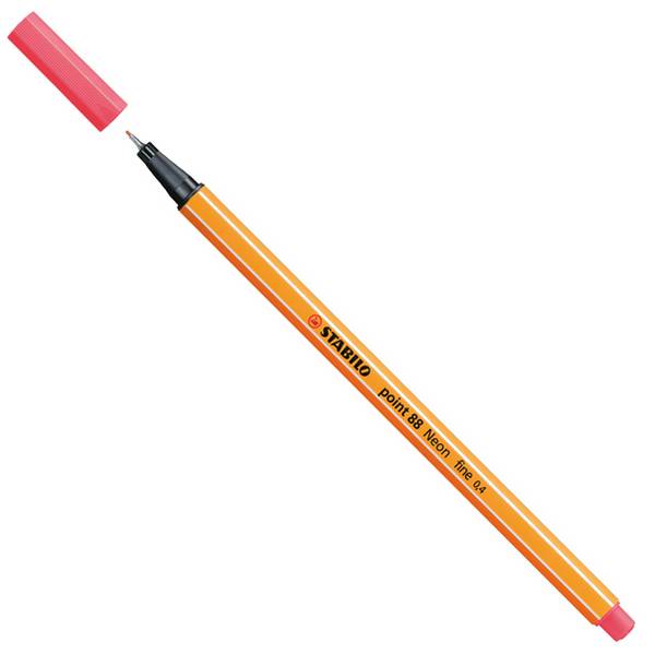 CF10 FINELINER POINT 88 ROSSO NEON
