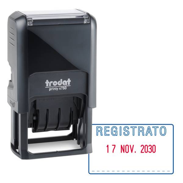 Trodat 141075 timbro aziendale Autoinchiostrante Timbro testo/data