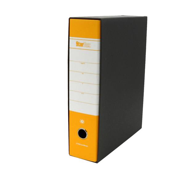 Registratore Starbox Starline - Protocollo - Dorso 8 - 23x33 cm (Giallo)-0