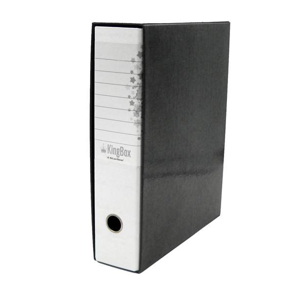 Registratore Kingbox Starline - Protocollo - Dorso 8 - 28,5x35,5 cm - RXP8BI (Bianco)-0