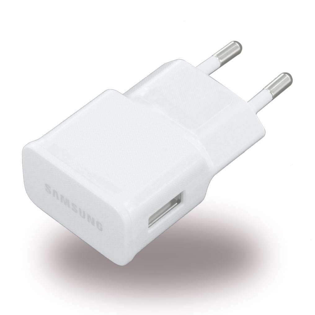 Samsung - ETAOU83EWE / 81EWE - Charger / Adapter - USB - 1000mA - White BULK (ETAOU83EWE / 81EWE)-0