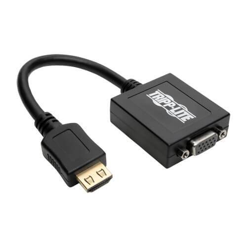 Tripp Lite P131-06N cavo e adattatore video 0,15 m HDMI VGA (D-Sub) Nero-0