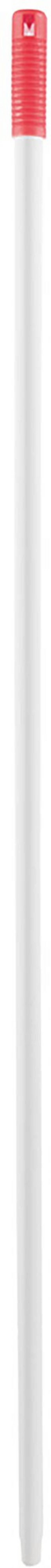 Manico igienico HygoClean, manico rosso in fibra di vetro, 140 cm
