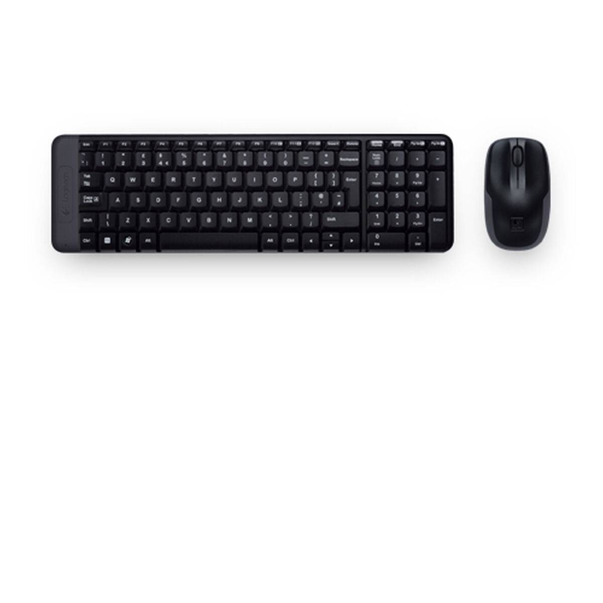 Logitech Wireless Combo MK220 - set tastiera e mouse-0