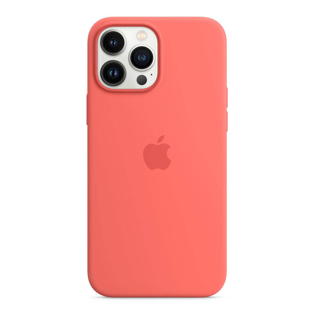Apple Silikon Case mit MagSafe für Apple iPhone 13 Pro Max, pink pomelo-1