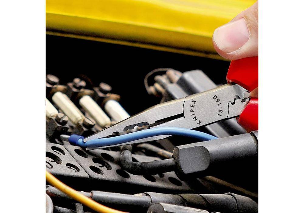 Pinza combinata per elettricisti e cablatori - con manici rivestiti in resina sintetica-4