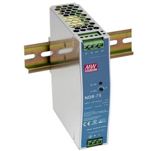 Mean Well - NDR-75-12   - 75Watt 12 V