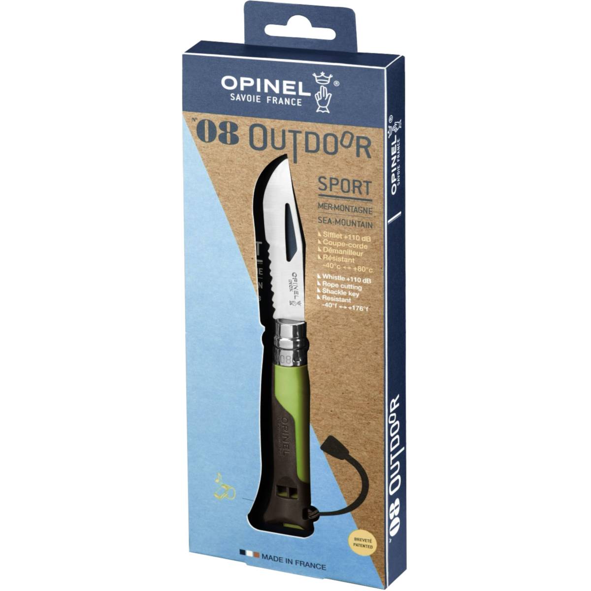 Coltello a serramanico multifunzione - Virobloc, lama inox-1