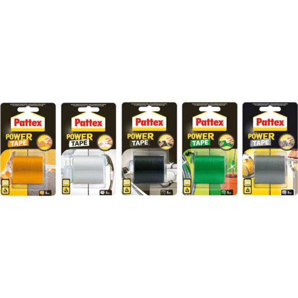 Nastro adesivo universale a 3 strati rinforzato - bianco, nero, grigio, verde, arancione