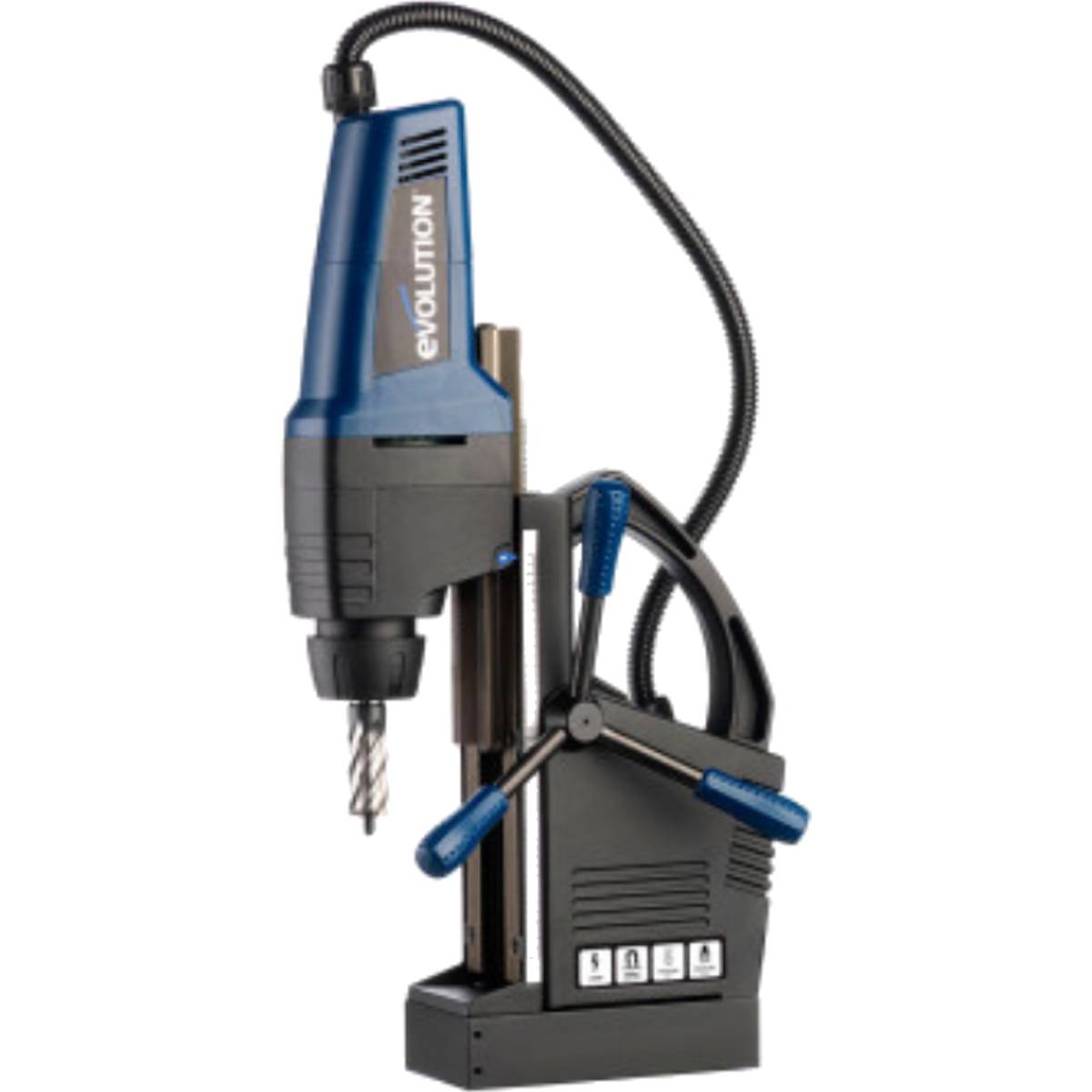 Trapano a supporto magnetico professionale - regolazione meccanica-0