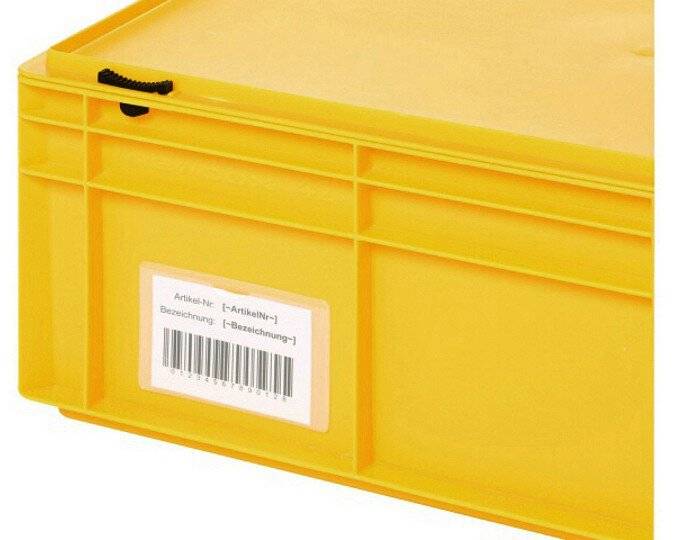 Sacchetto per etichette IDP-STAT® PVC bifacciale IDP-STAT-0