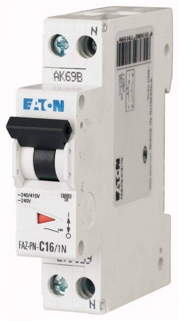 Interruttore automatico EATON FAZ-PN-C6/1N