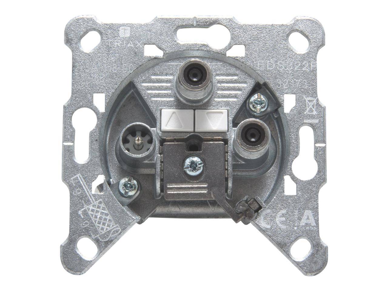 Triax EDS 322 Presa per antenna SAT, TV Da incasso Presa terminale-1