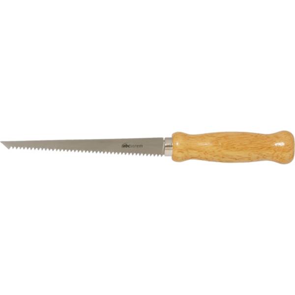 Seghetto per cartongesso con manico in legno - lunghezza lama 155 mm