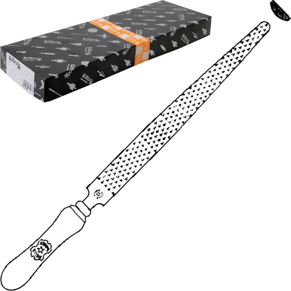 Raspe mezzotonde - taglio bastardo-0