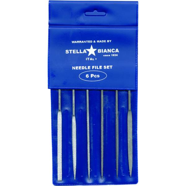 Set di 6 raspe ad ago varie forme