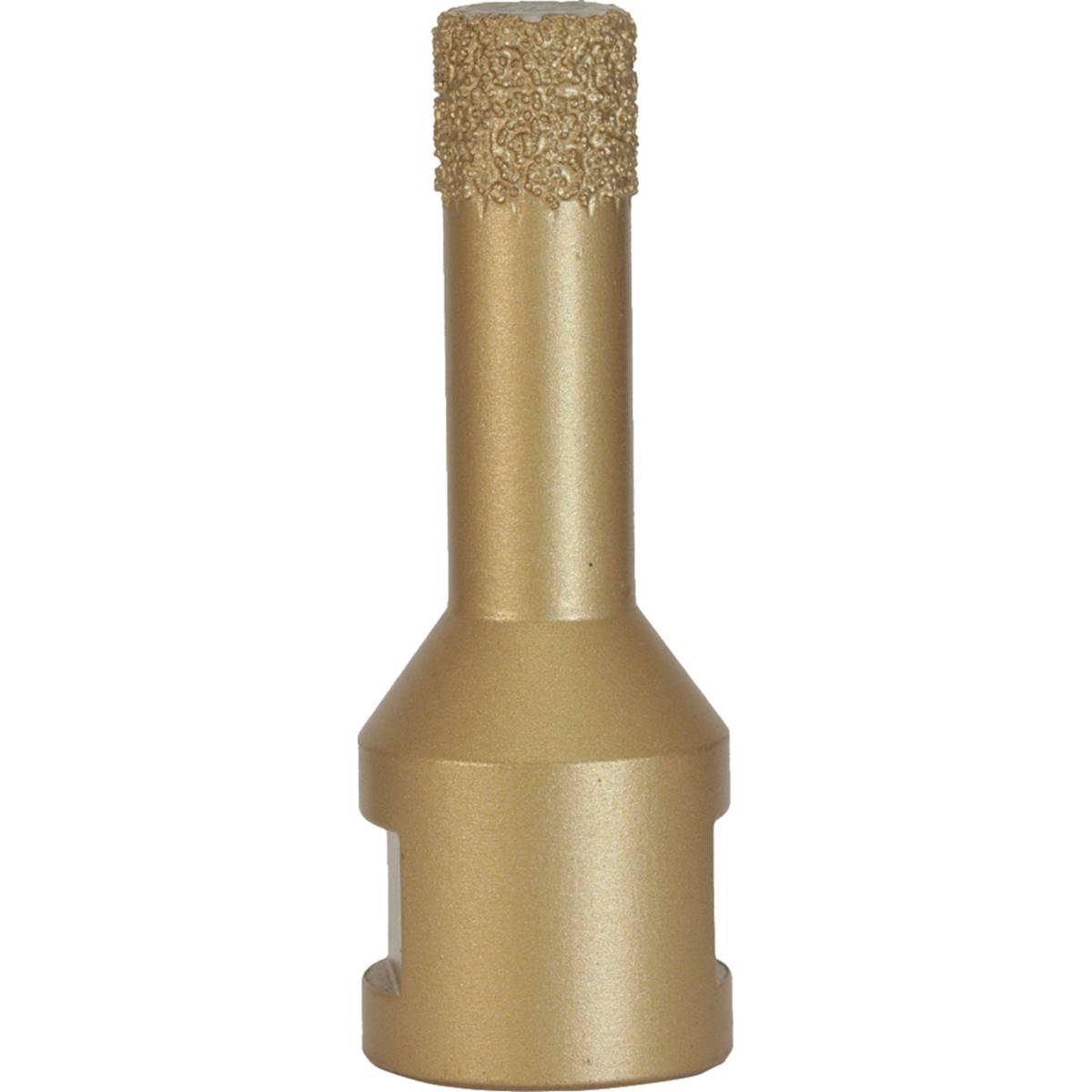 Foretto a secco con diamante saldato vacuum - filetto M14 per smerigliatrici angolari-0