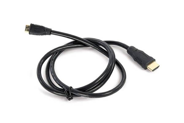 CAVO MINI HDMI>HDMI M/M 1mt NERO TUCANO