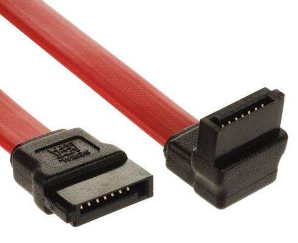 CAVO SATA M/M CONNETTORE 90° 30cm MANHATTAN