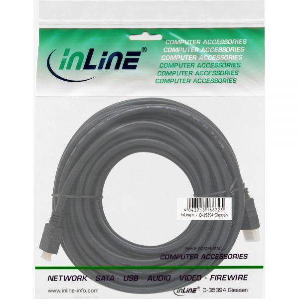 CAVO HDMI>MINI HDMI 19poli M/M NERO 10mt INLINE-0