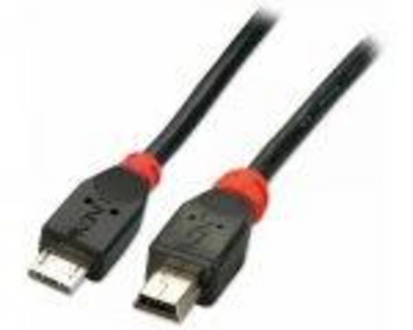 CAVO MINI USB>MICRO USB 2.0 2mt LINDY 31807