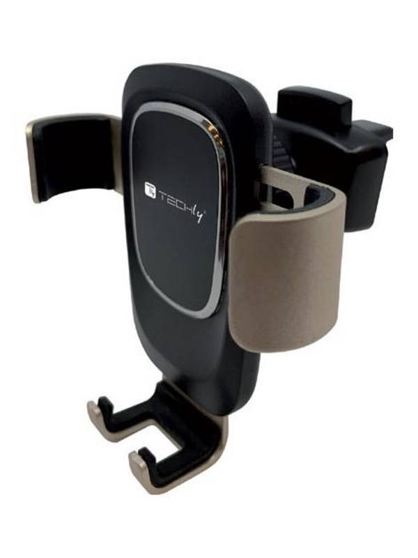 SUPPORTO DA AUTO UNIVERSALE PER SMARTPHONE CON ATTACCO BOCCHETTE ARIA TECHLY