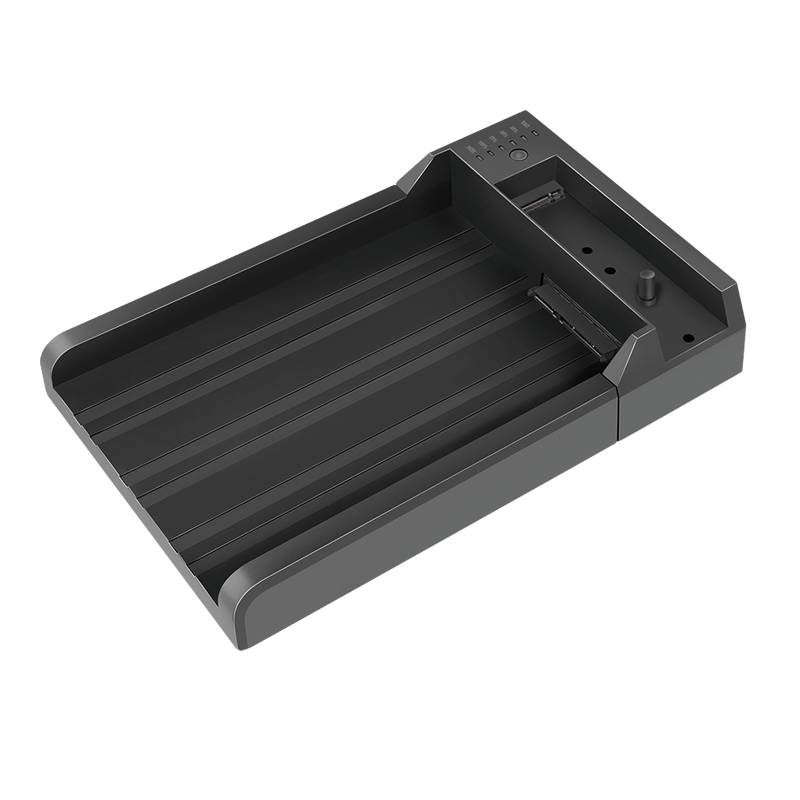 LogiLink Quickport - HDD / SSD Dockingstation Schächte: 2 - 2,5" / 3,5" gemeinsam genutzt, M.2 (6,4 cm/8,9 cm-1