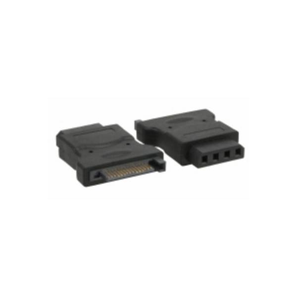 ADATTATORE SINGOLO DI ALIMENTAZIONE 4 pin MOLEX>SATA INLINE
