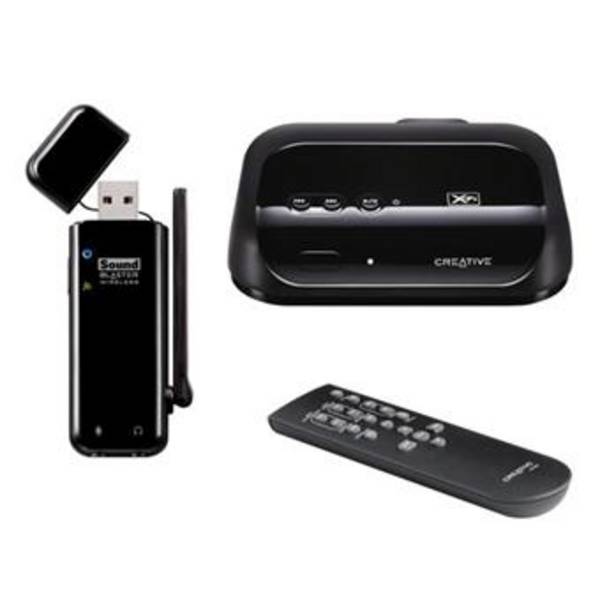SISTEMA PER AUDIO WIRELESS (DONGLE+RICEVITORE+TELECOMANDO) CREATIVE SOUND BLASTER WIRELESS