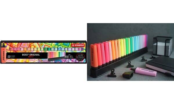 STABILO BOSS ORIGINAL evidenziatore 23 pz Punta smussata Multicolore-3