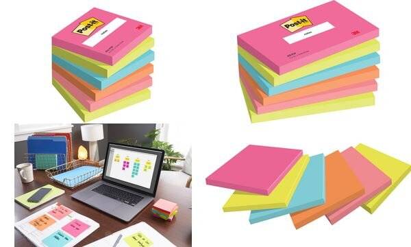 Foglietti Post-it 76x127, 100 fogli, poptimistic-5