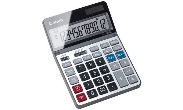 Canon TS-1200TSC Taschenrechner Desktop Einfacher Taschenrechner Metallisch (TS-1200TSC)-4