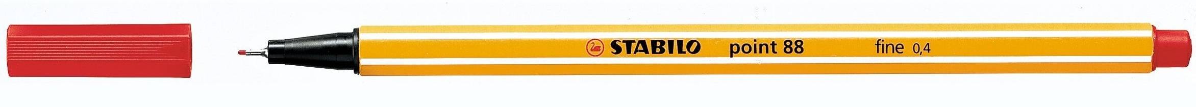 STABILO point 88 penna tecnica Rosso 1 pz 88/40-0