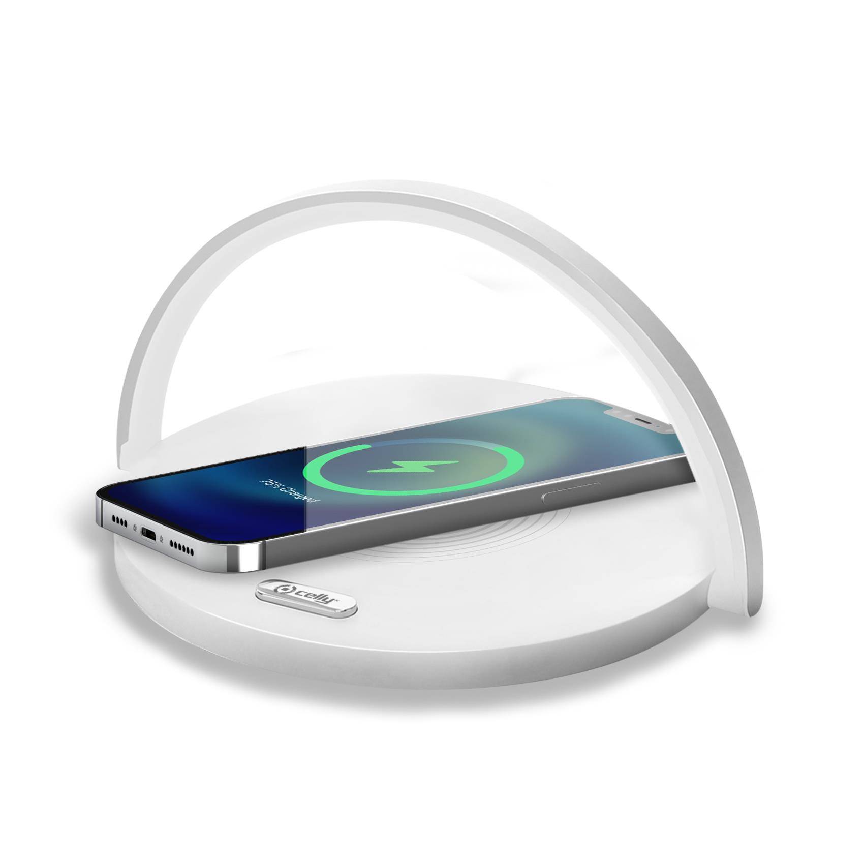 WIRELESS CHARGER LAMP CIRCLE 15W WH-0