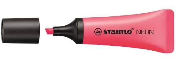 STABILO NEON evidenziatore 1 pz Punta smussata Rosa-0