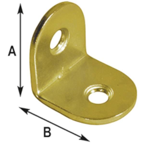 Lastrine piegate - 2 fori � mm 4. Spessore mm 1,5