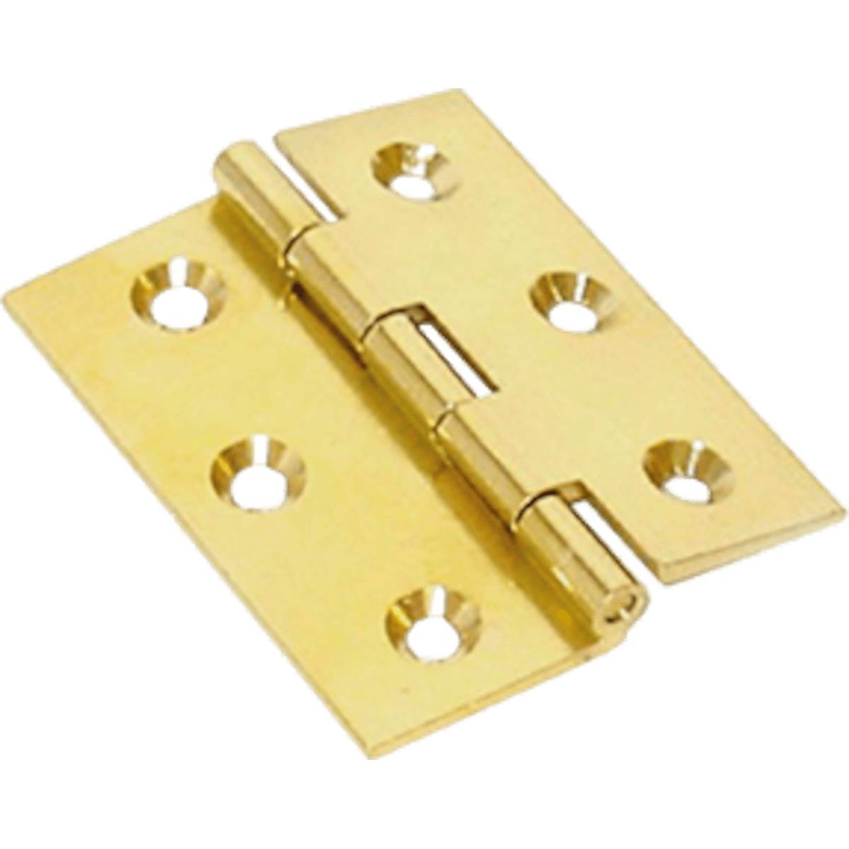 Cerniera in ottone fresata mezza curva-0