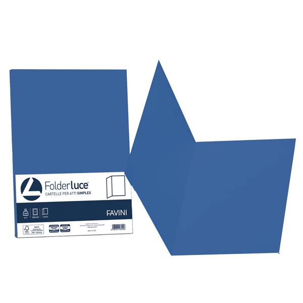 Cartellina atti Favini pz.50 blu di prussia-0