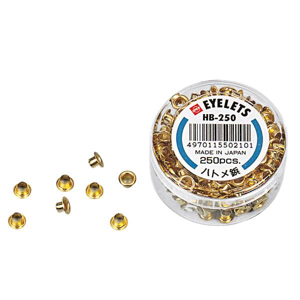 Occhielli per Occhiellatrice Open Lebez - 5 mm - 102 (Oro Conf. 250)-0