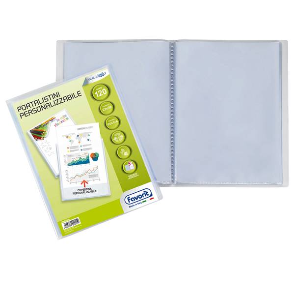 Favorit 100460334 cartella Polipropilene (PP) Trasparente A4-0