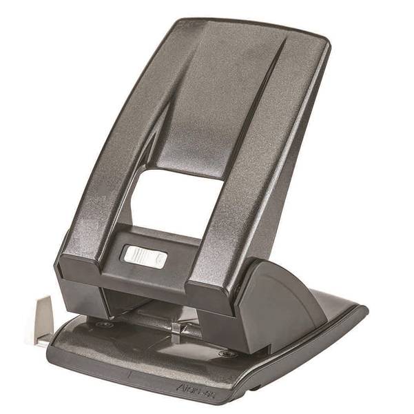 Perforatore a 2 Fori Kangaro Iternet - 60 Fogli - 2048 (Nero)-0