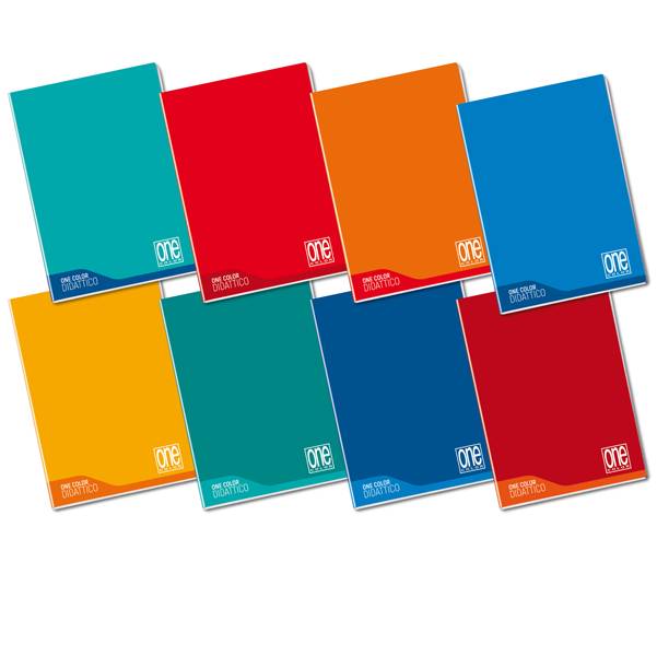 Blasetti One Color MAXI quaderno per scrivere A4 19 fogli Multicolore-0