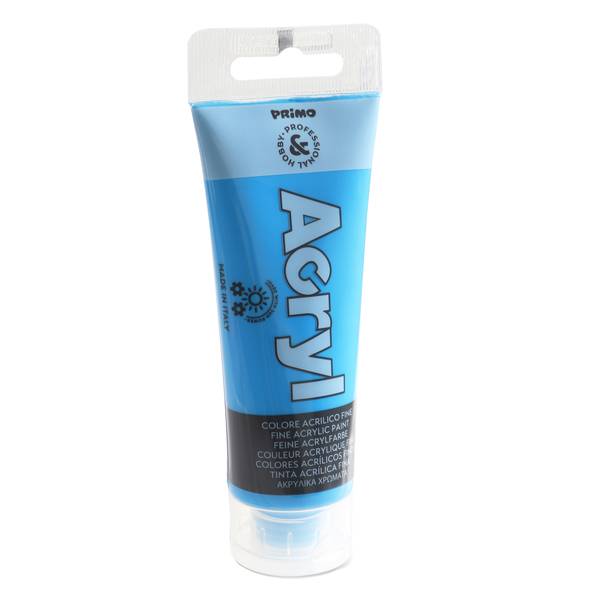 Colore Acrilico Acryl Primo Morocolor - 75 ml - 420TA75501 (Ciano)-0