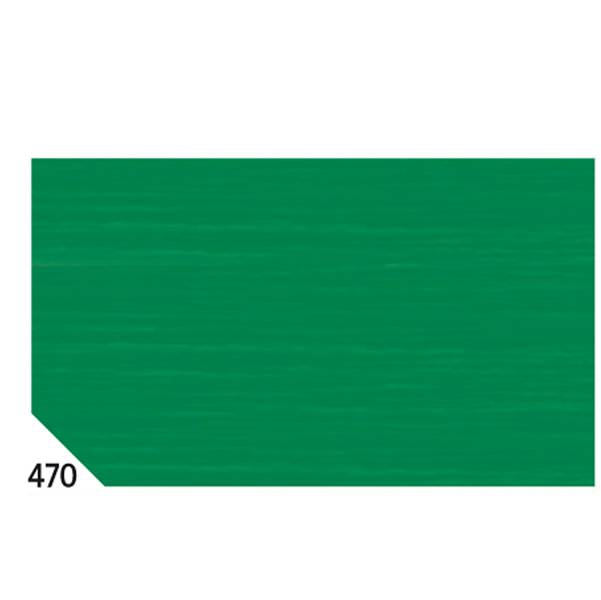 Carta Crespa Rex Sadoch - 50x250 cm - 60 g - REX 470 (Verde Bandiera Conf. 10)-0