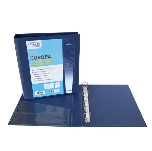 RACC. EUROPA PERS. 22X30 4D D50 BLU-0