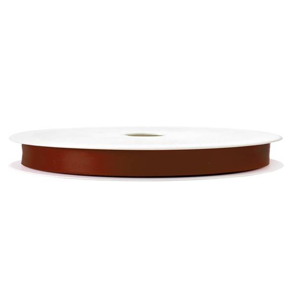 Nastro Doppio Raso Brizzolari - 10 mm x 25 m - 01232757 (Marrone)-0